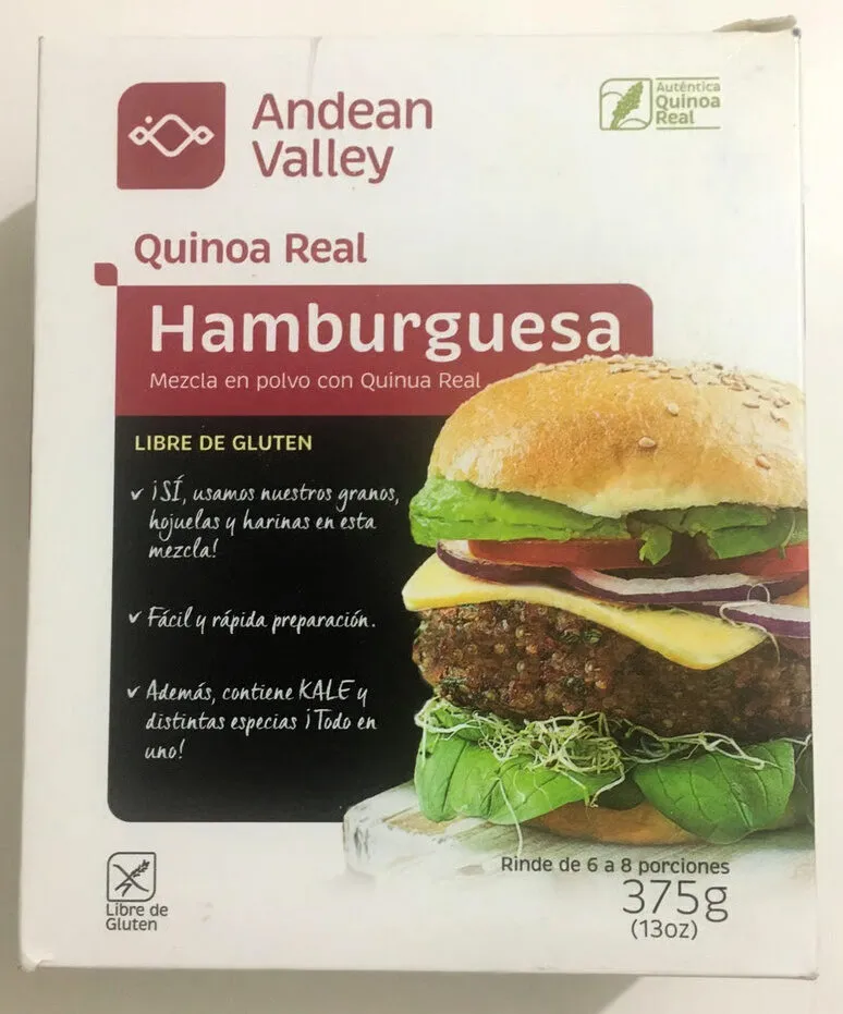 Hamburguesa Quinua Real