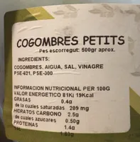 Cogombres petits