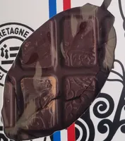 Éclats de caramel  breton chocolat noir