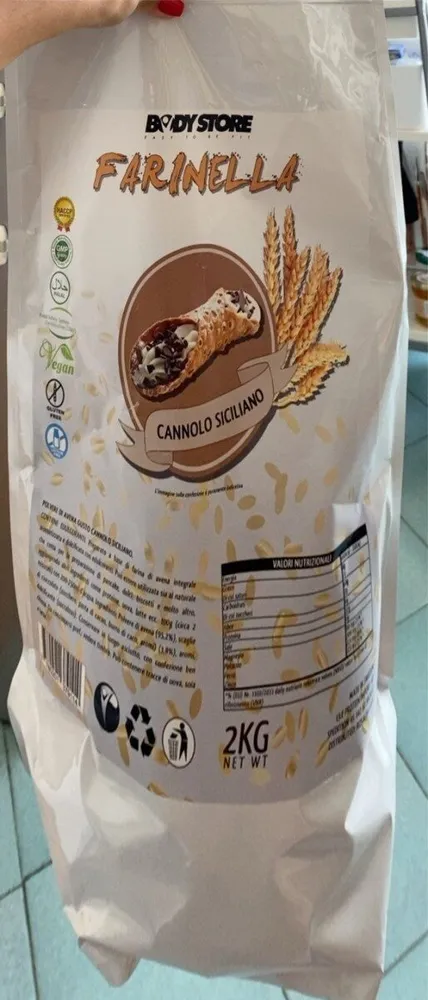 Farinella cannolo siciliano