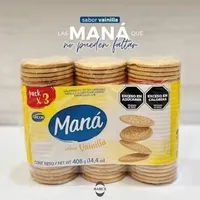 Maná sabor vainilla