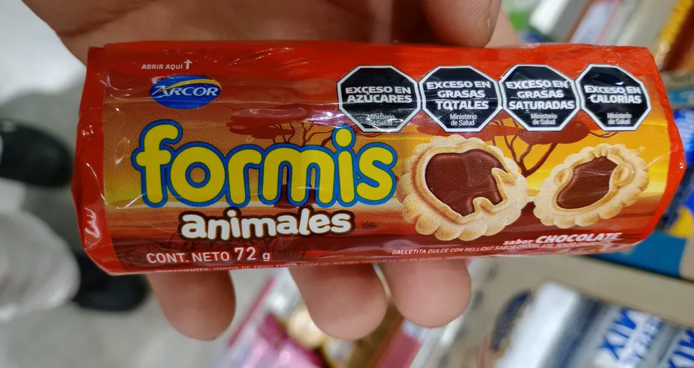 Formis animales sabor chocolate