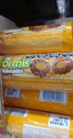 Formis animales sabor dulce de leche