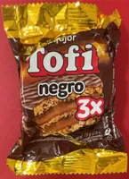 Alfajor Tofi negro 3x