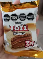 Alfajor Tofi blanco 3x