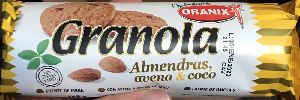 Granola Almendras, avena & coco
