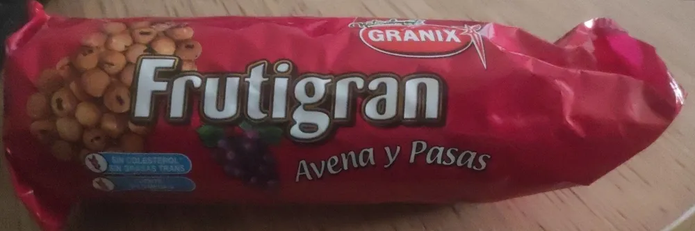 Galletitas dulces con avena y pasas