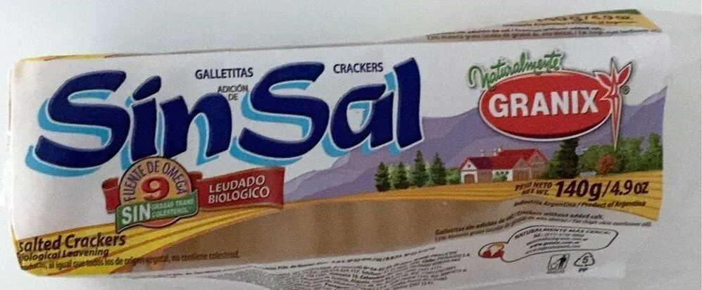 Galletitas Crackers Sin Sal