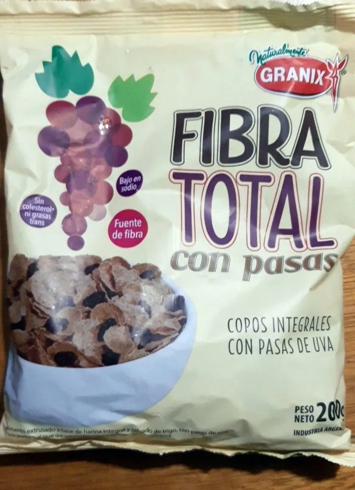 Fibra Total con Pasas