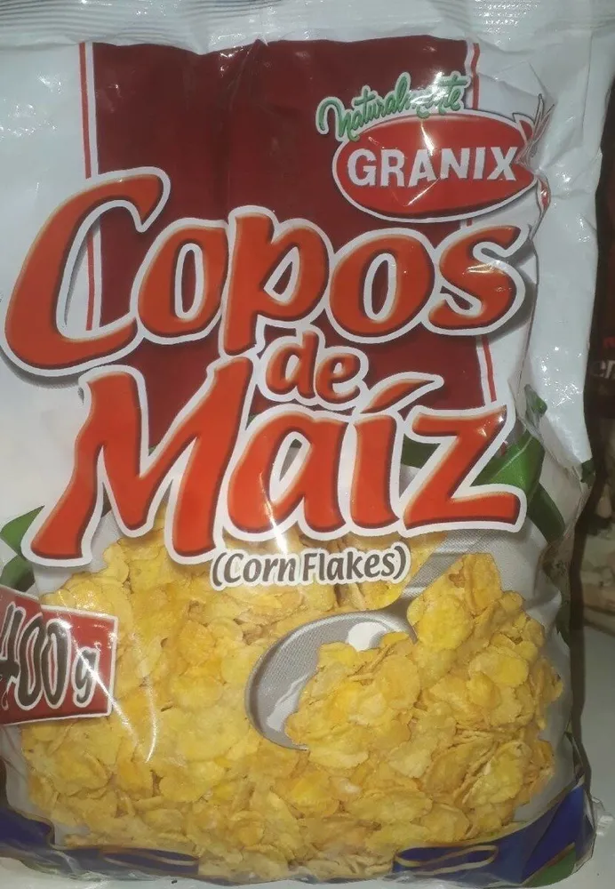 Copos de maíz tradicionales
