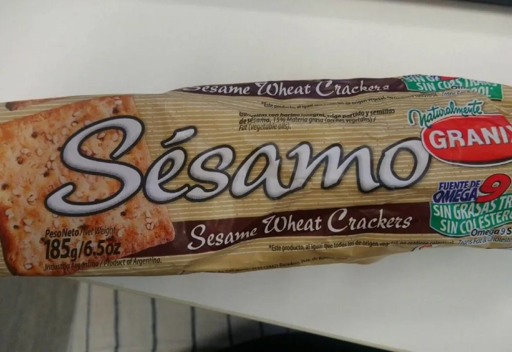 Crackers sesamo
