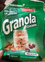 Granola Crocante Almendras y Pasas de Uva
