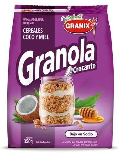 Granola Coco y Miel