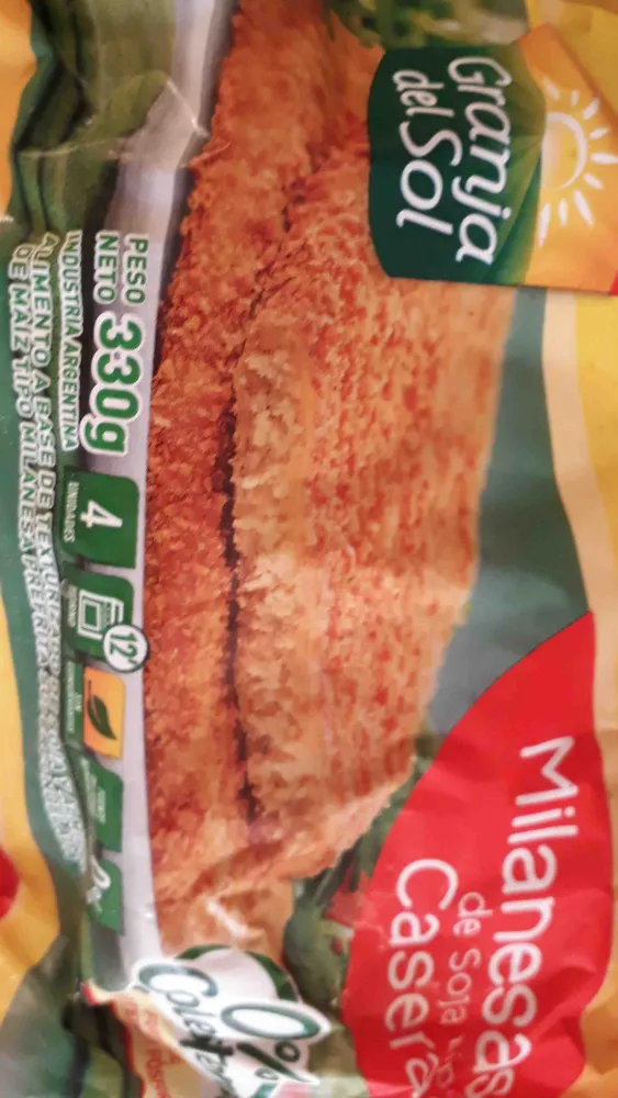 Milanesa de soja