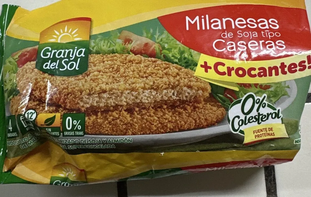 Milanesas de soja