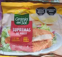 Supremas De Pollo Tipo Rebozadas