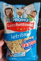 luchetti letritas fideos