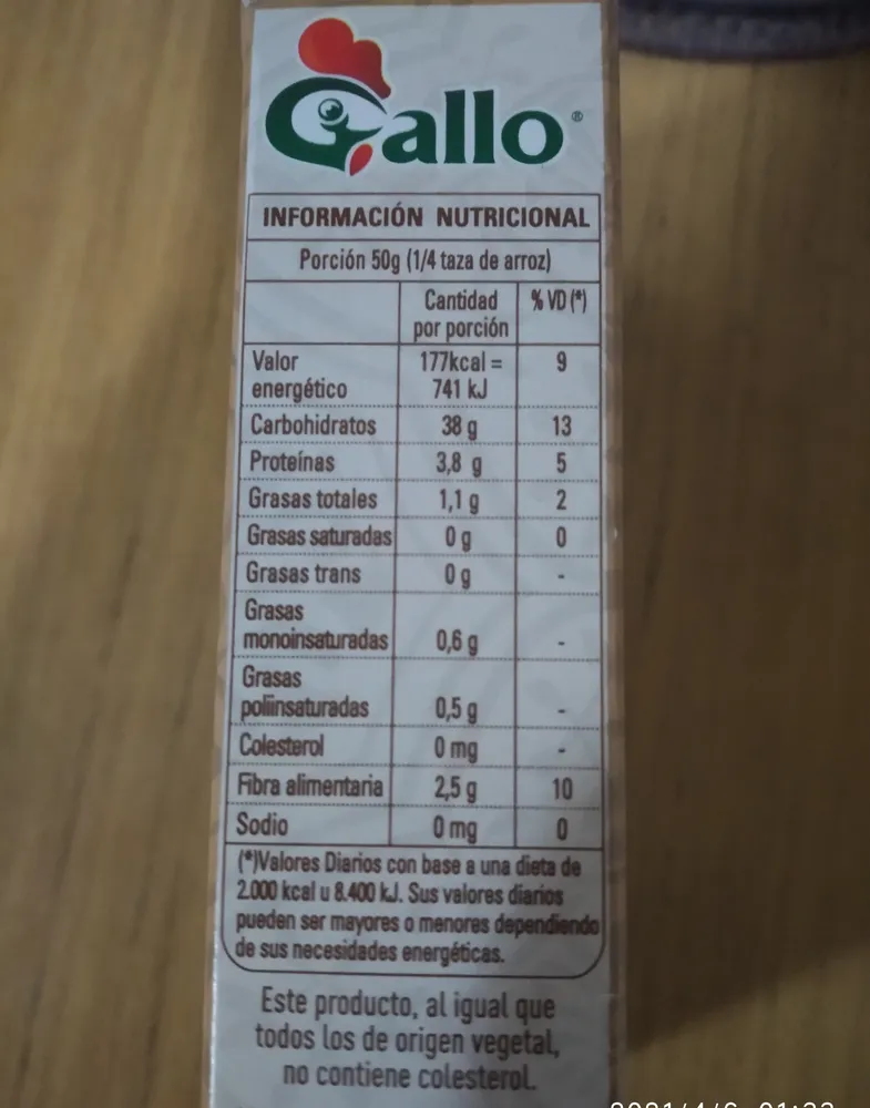 Yamani arroz integral