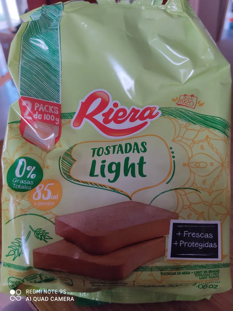 Tostadas light