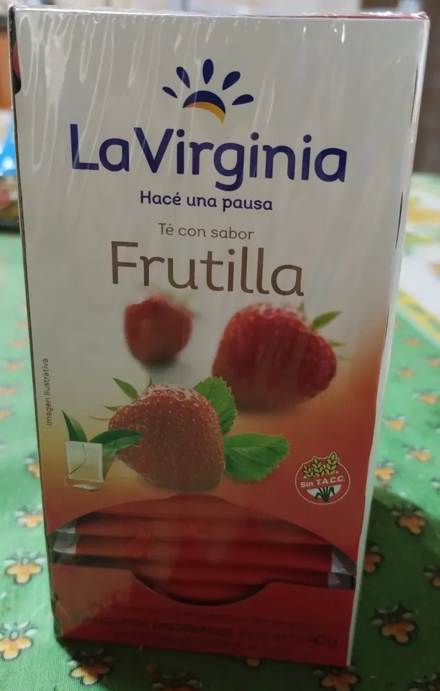 Té con sabor Frutilla