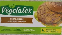 Medallones de legumbres y quinoa