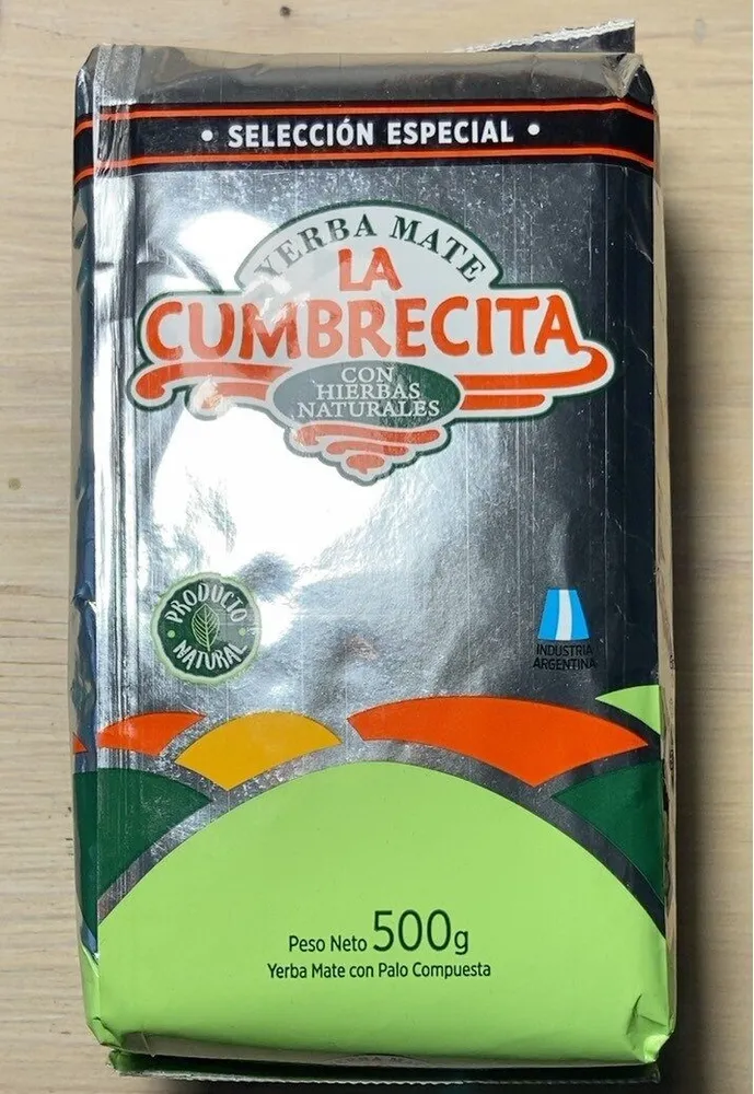 Yerba Mate La Cumbrecita con Hierbas Naturales