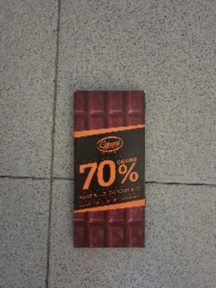 tableta chocolate 70% cacao 63g
