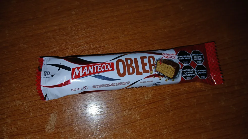 Oblea mantecol