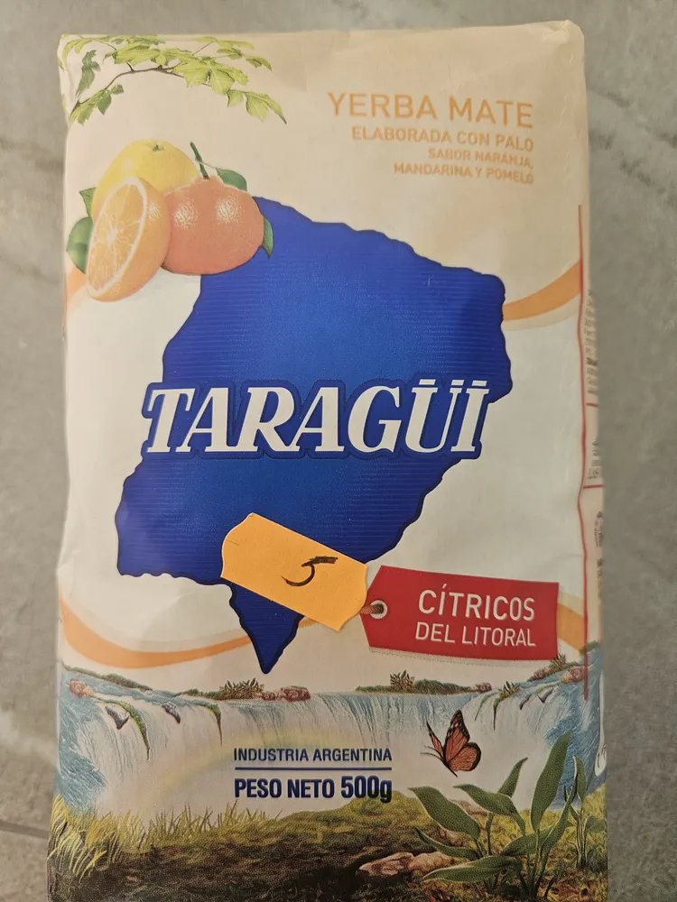 Yerba Mate C / Palo / Naranja / Mandarina Y Pomelo 500GR Taragui Paq