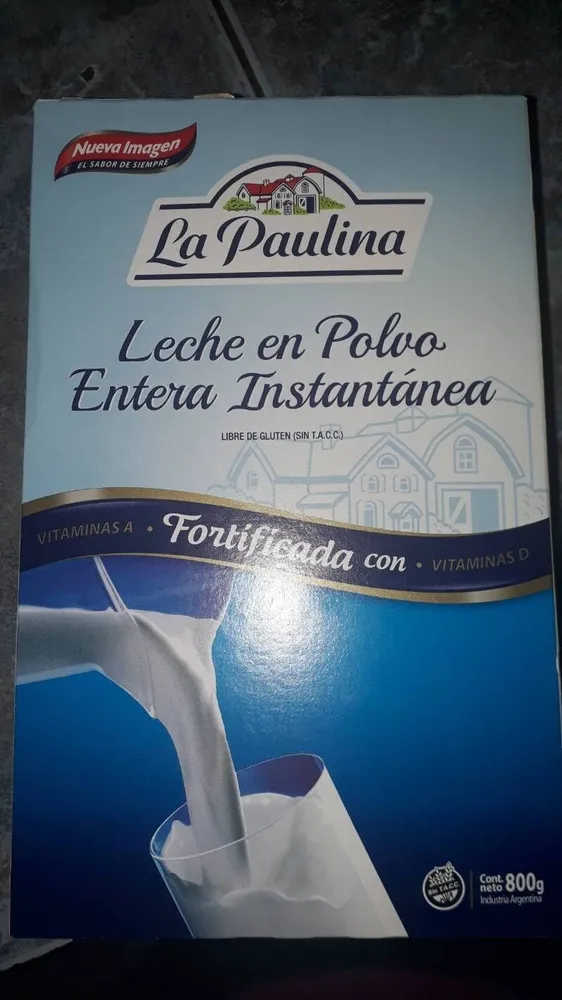 Leche en Polvo Entera Instantánea