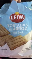 Tostadas de Arroz Sin Sal