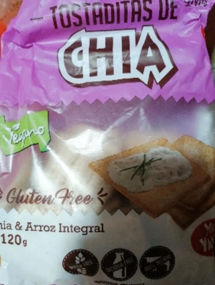 Tostaditas de chia