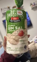 Galletas de Arroz sin Sal