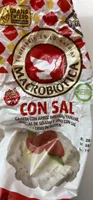 Galleta con arroz integral Yamani, semillas de sésamo y lino con sal
