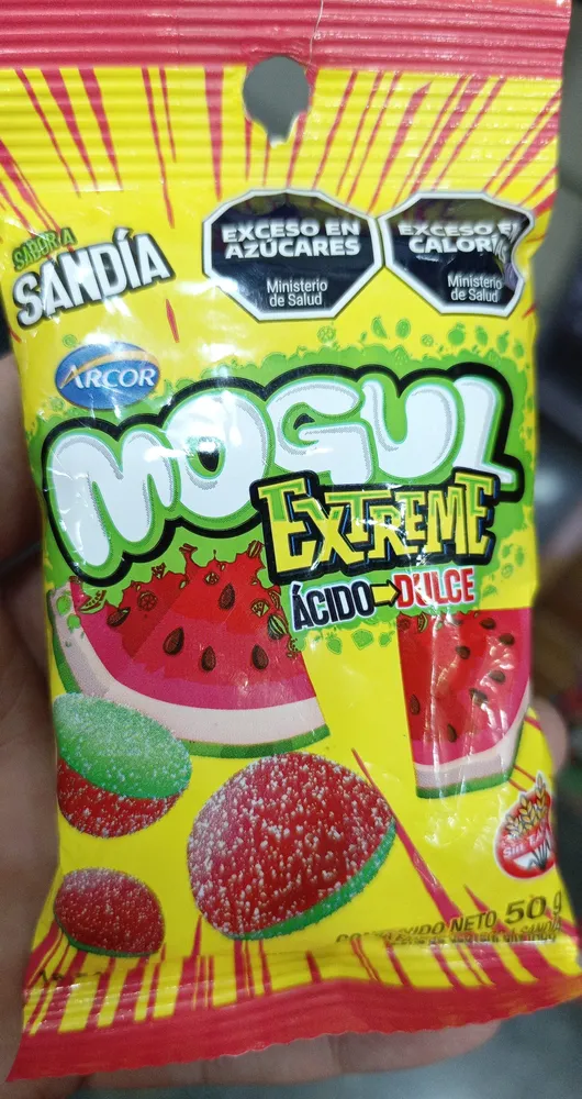 Mogul extreme  sabor sandia ácido -dulceq