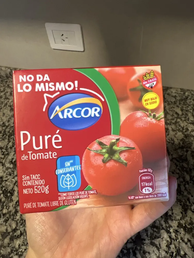 puré arcor