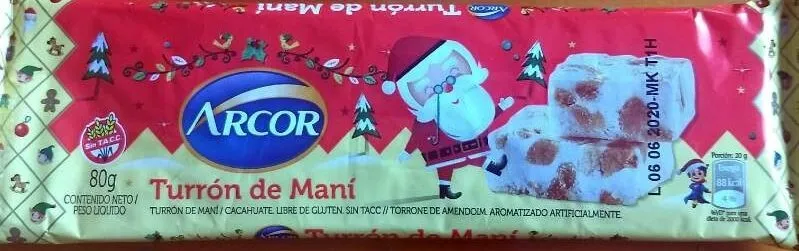 Turrón de maní