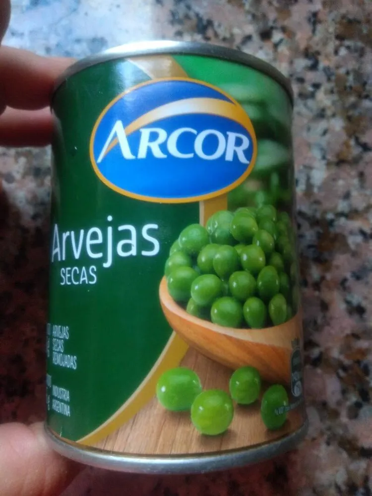Arvejas secas