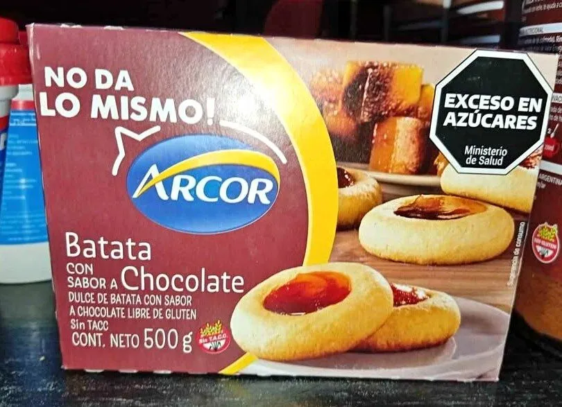 Batata con sabor a Chocolate