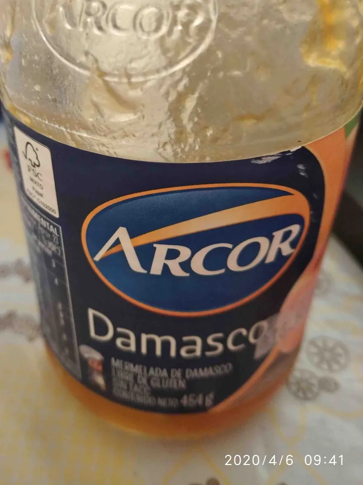 Mermelada Damasco
