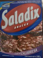 Saladix Snacks Sabor Calabresa