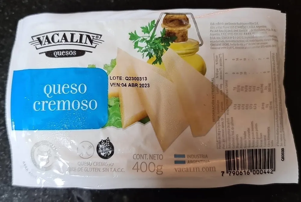 Queso Cremoso Vacalin
