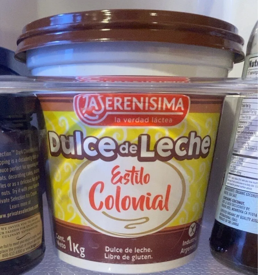 Dulce de leche estilo colonial