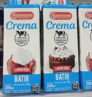 Crema para batir