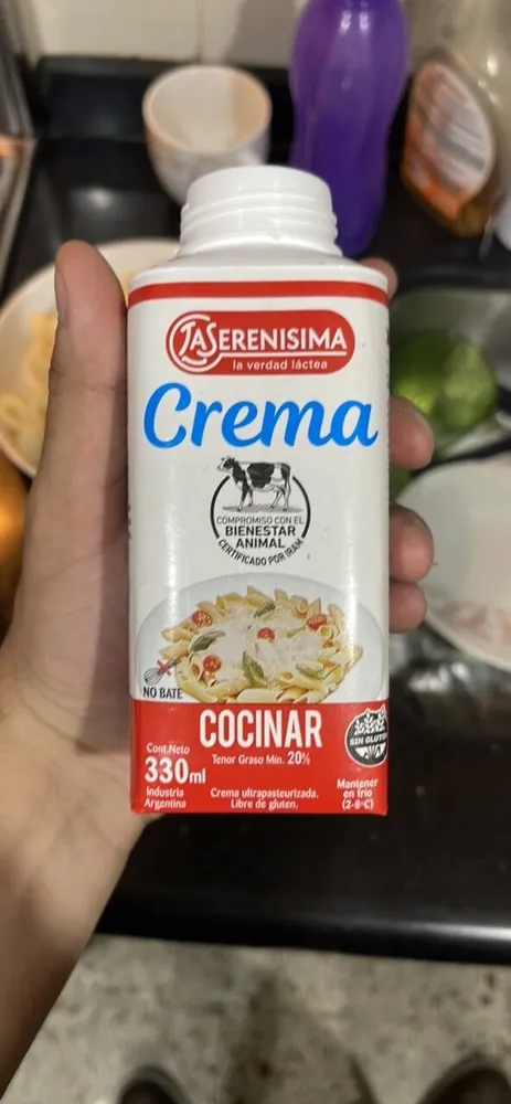 Crema para cocinar serenísima 3263375