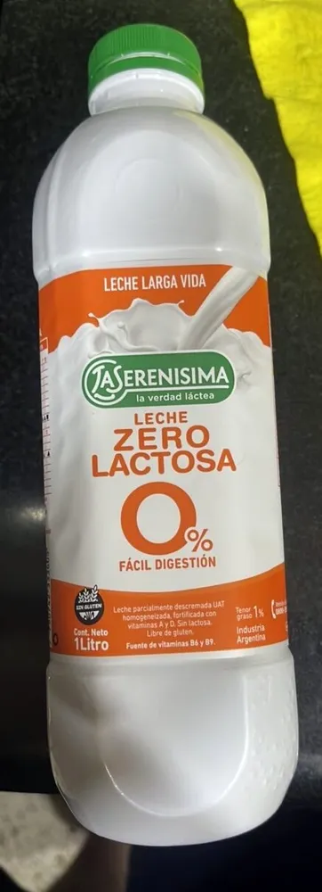 Leche Zero Lactosa