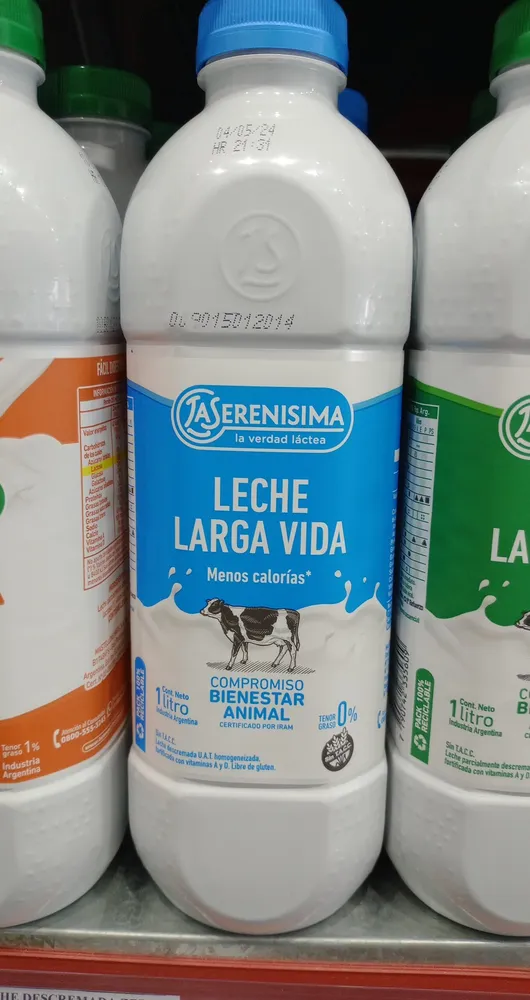 Leche La Serenísima 0%