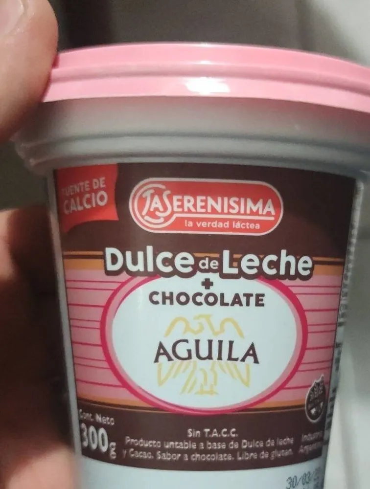 Dulce de le che + chocolate