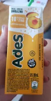 Ades jugo de durazno
