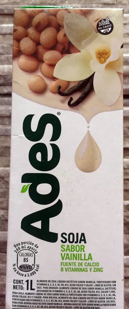 Soja sabor Vainilla